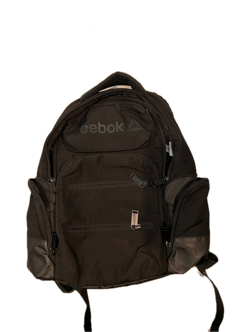 Reebok Unisex Adult Winter 16" Laptop Backpack, Black